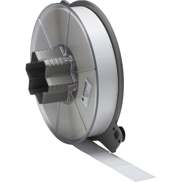 Brady A5500 Polypropylene Wire and Cable Flag Labels 2.5 in H x 1 in W White 2000/RL A55-4-425 - main